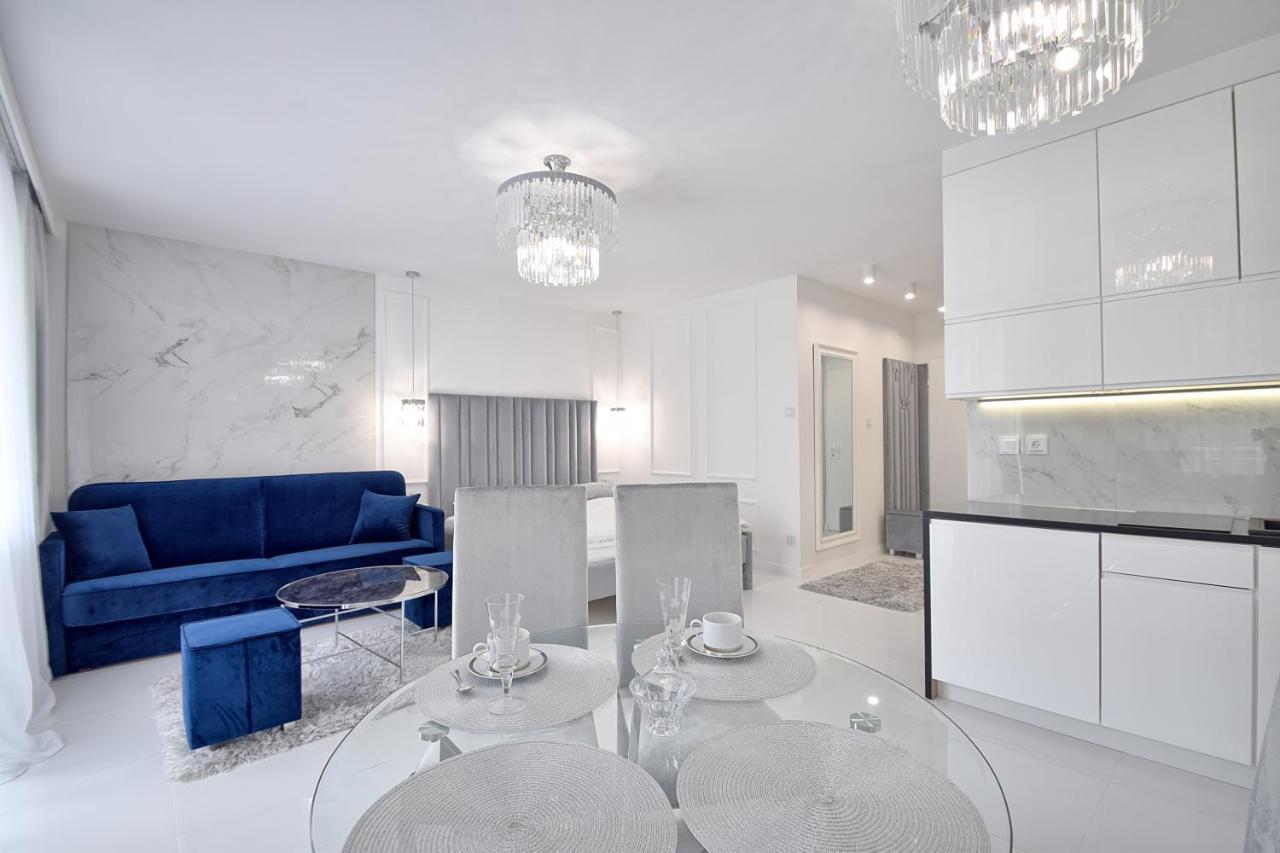 Crystal Apartament 80M Od Plazy, Przy Latarni Morskiej 科沃布热格 外观 照片
